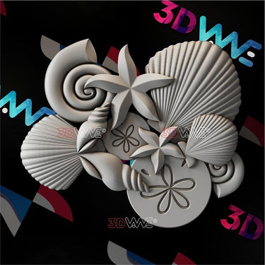 SEA DECOR 3d stl 3DWave.us